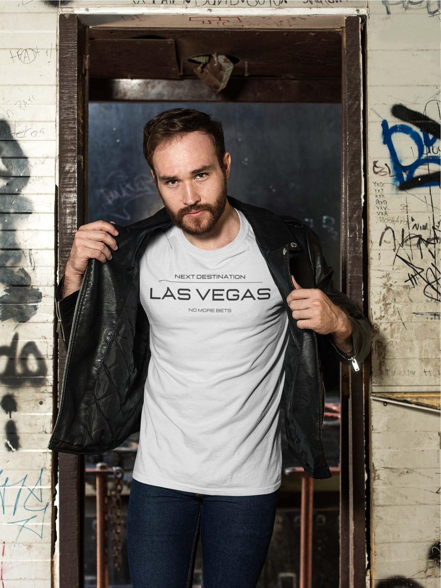 Las Vegas - "No More Bets" Unisex Cotton T-shirt