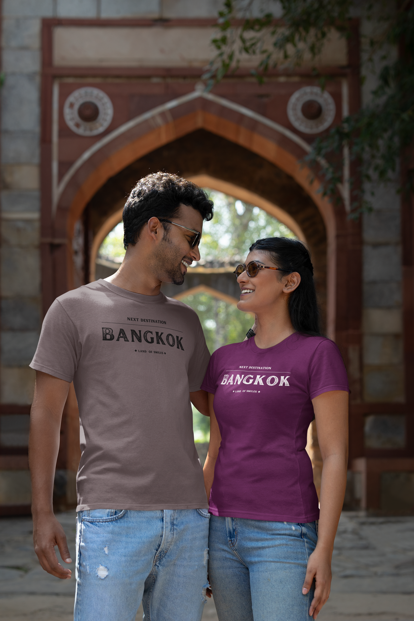 Bangkok - "Land of Smiles" Unisex Cotton T-shirt