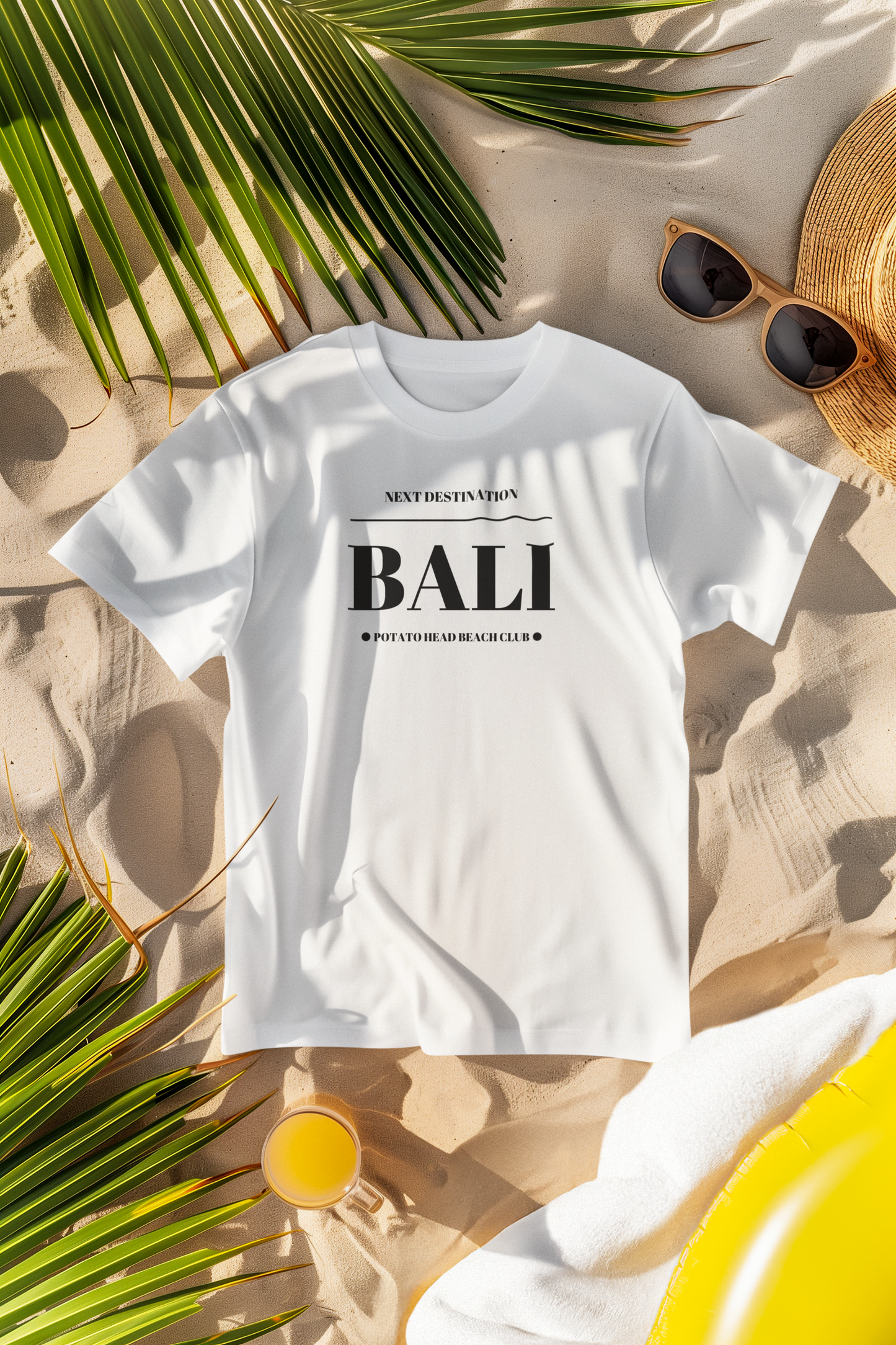 Bali - "Potato Head Beach Club" Unisex Cotton T-shirt