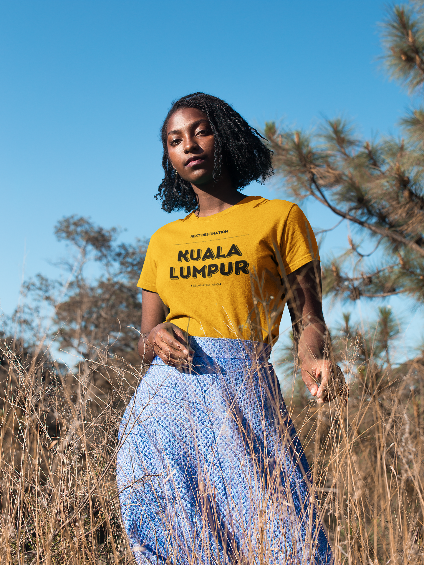 Kuala Lumpur - "Selamat Datang" Unisex Cotton T-shirt