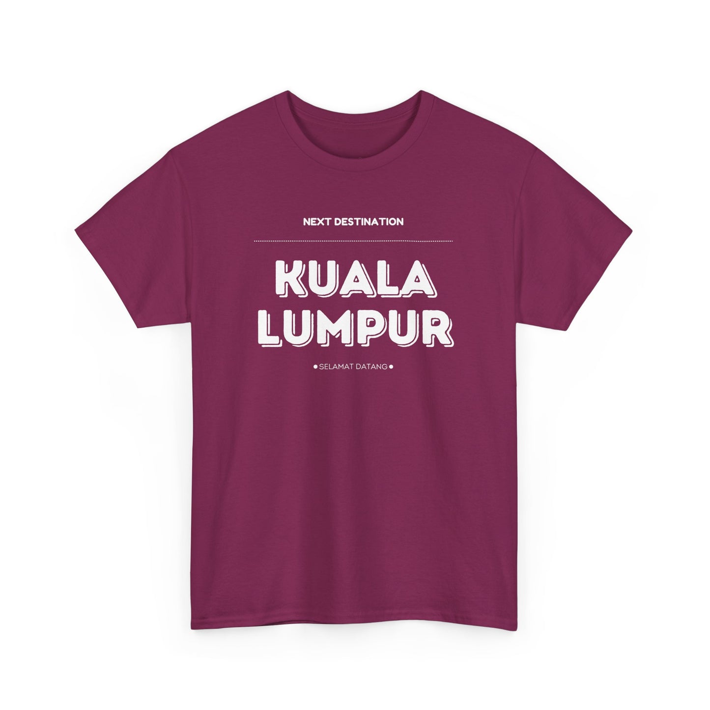 Kuala Lumpur - "Selamat Datang" Unisex Cotton T-shirt