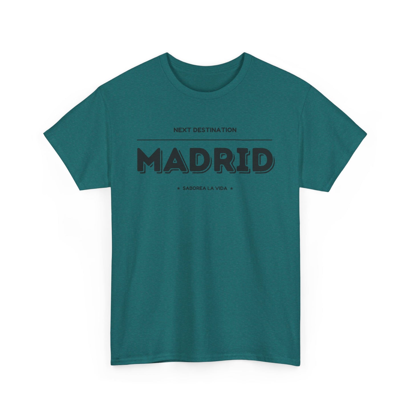 Madrid - "Saborea la Vida" Unisex Cotton T-shirt