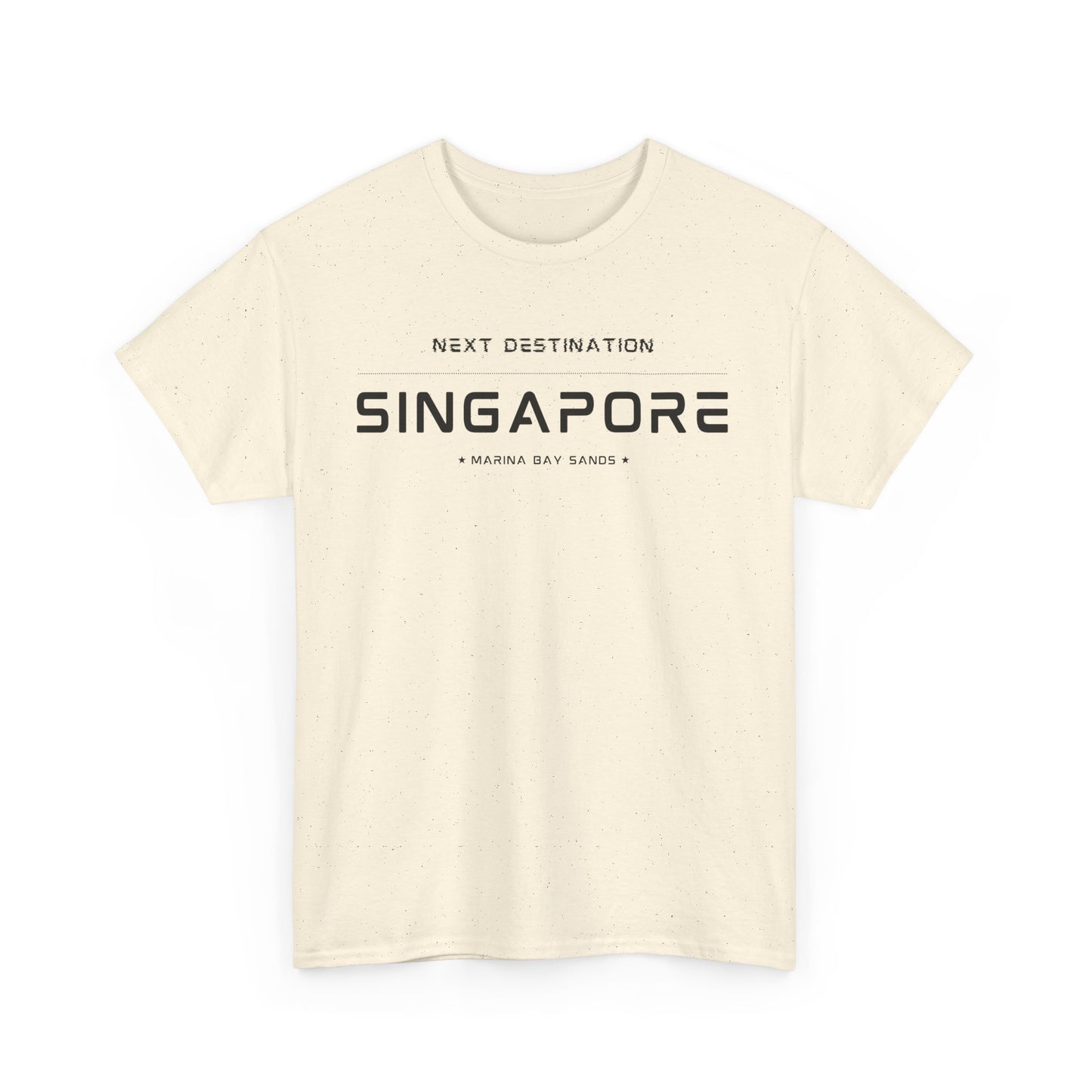 Singapore - "Marina Bay Sands" Unisex Cotton T-shirt