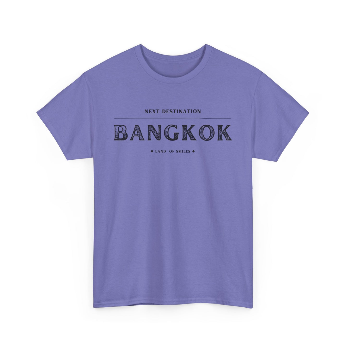 Bangkok - "Land of Smiles" Unisex Cotton T-shirt