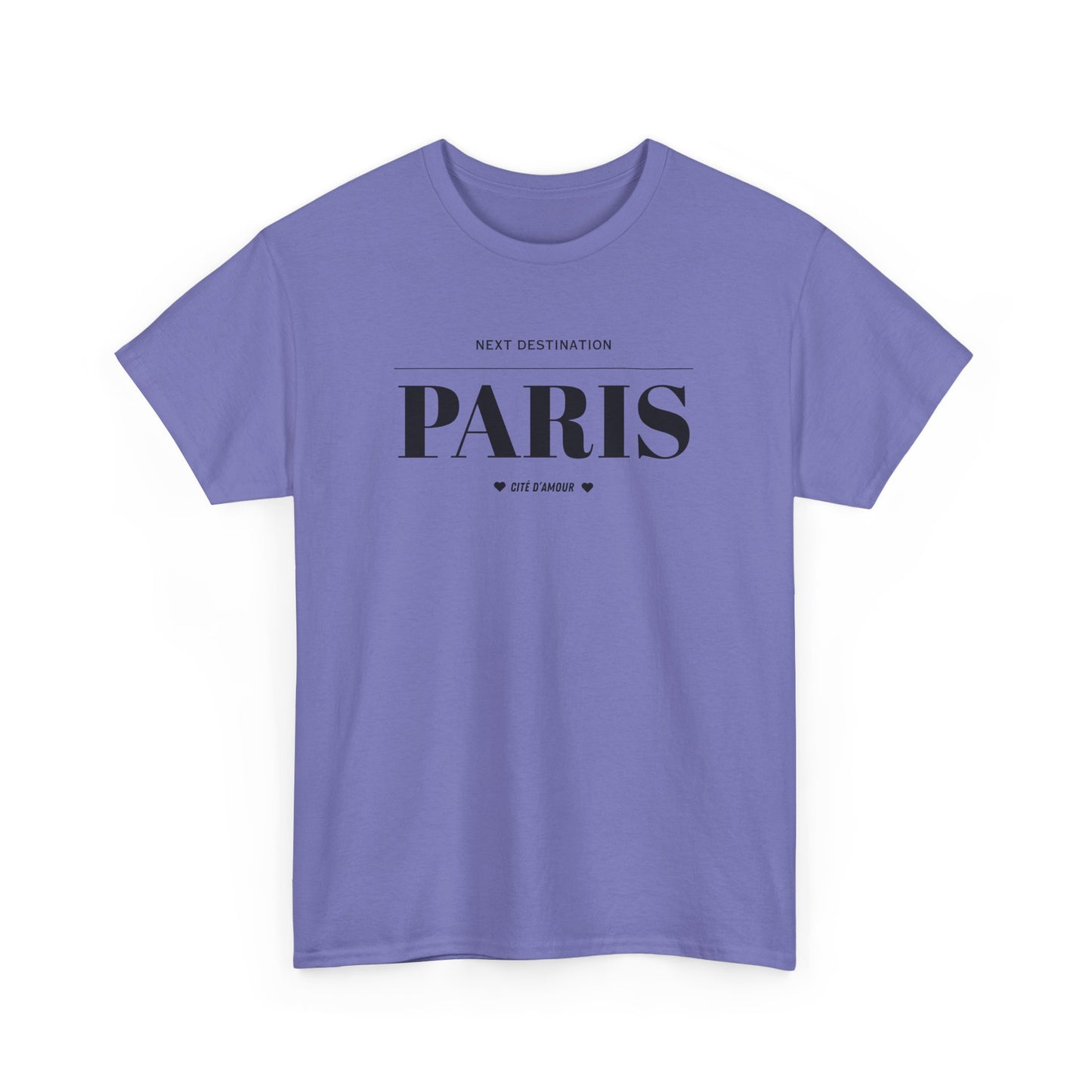 Paris - "Cité D'amour" Unisex Cotton T-shirt