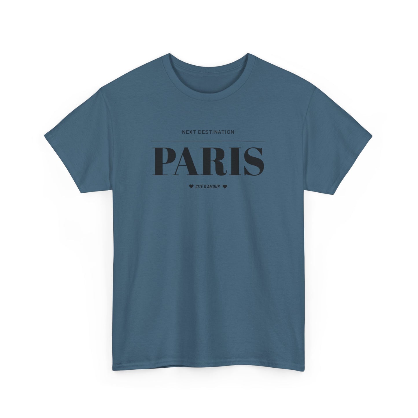 Paris - "Cité D'amour" Unisex Cotton T-shirt