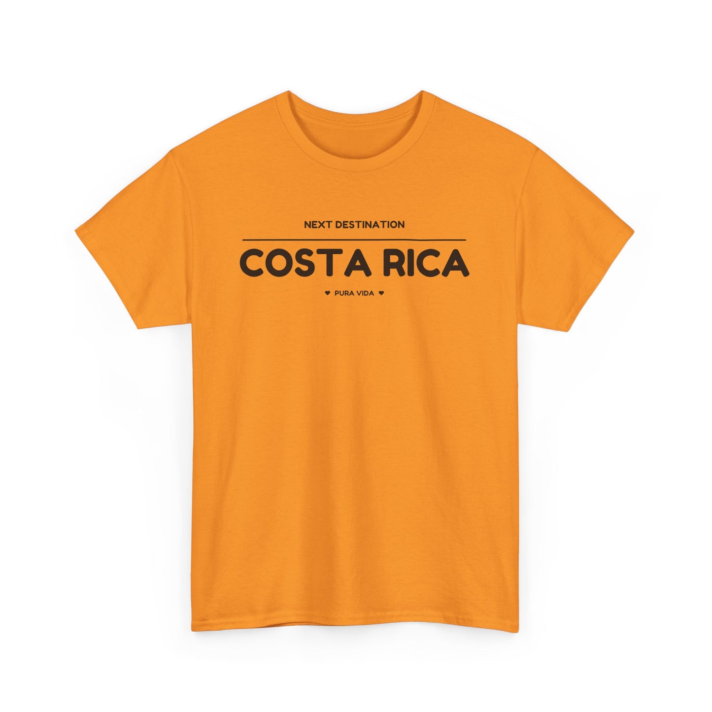 Costa Rica - "Pura Vida" Unisex Cotton T-shirt