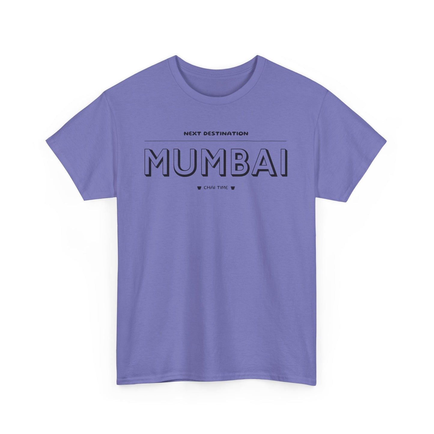 Mumbai - "Chai Time" Unisex Cotton T-shirt