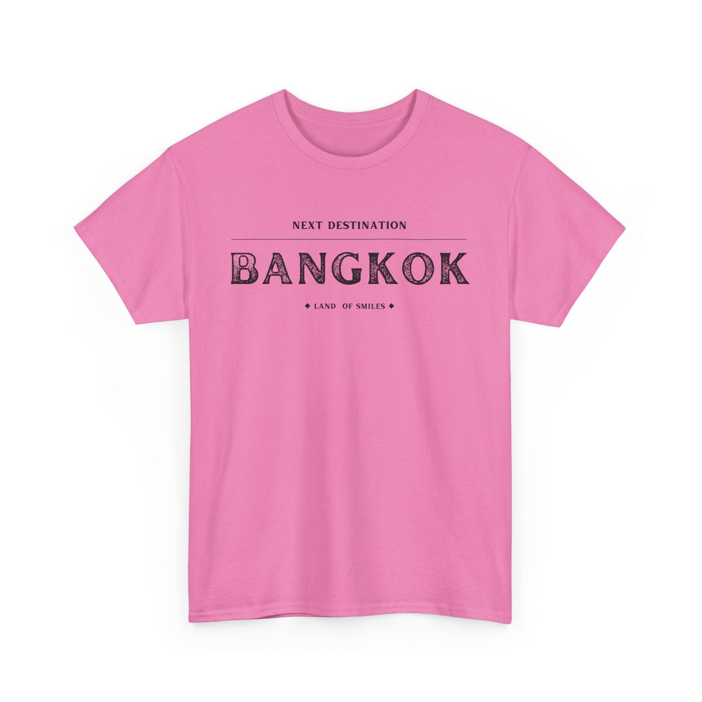Bangkok - "Land of Smiles" Unisex Cotton T-shirt