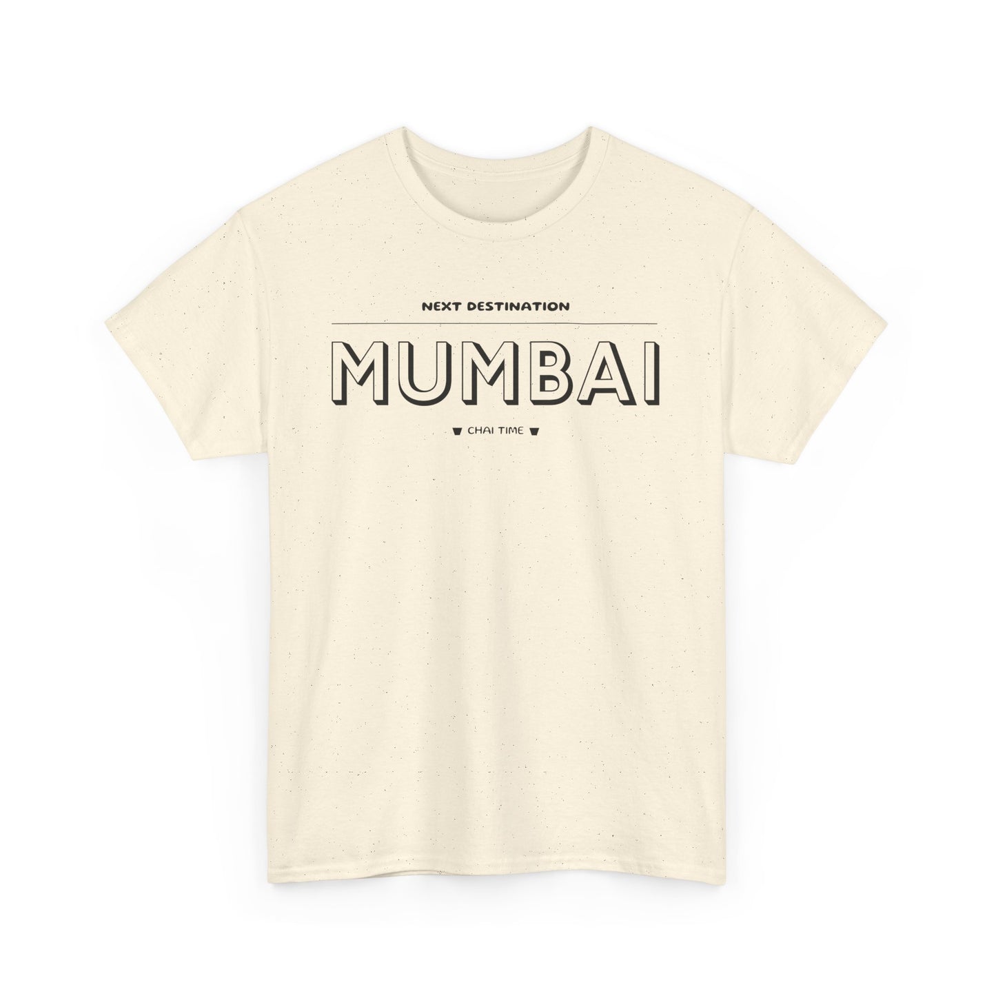 Mumbai - "Chai Time" Unisex Cotton T-shirt