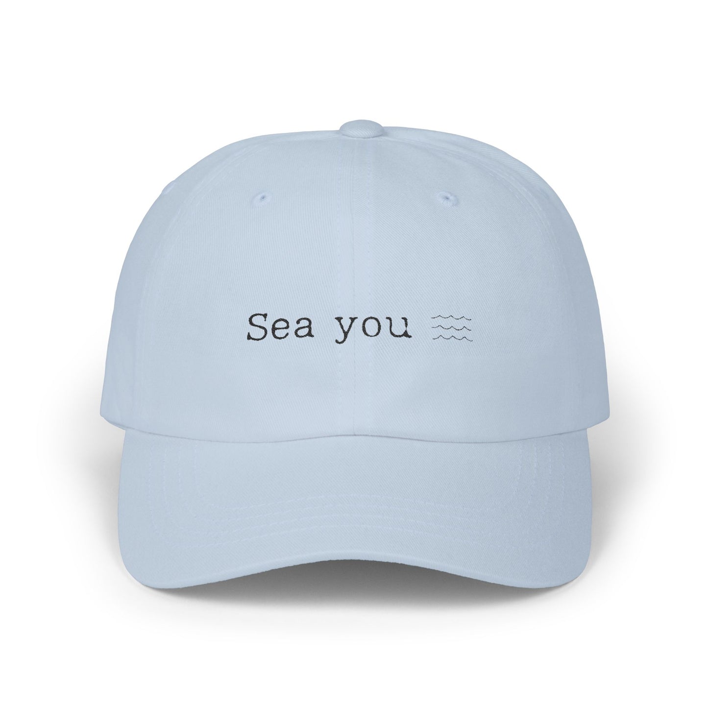 "Sea You" - Casual holiday inspired Cap