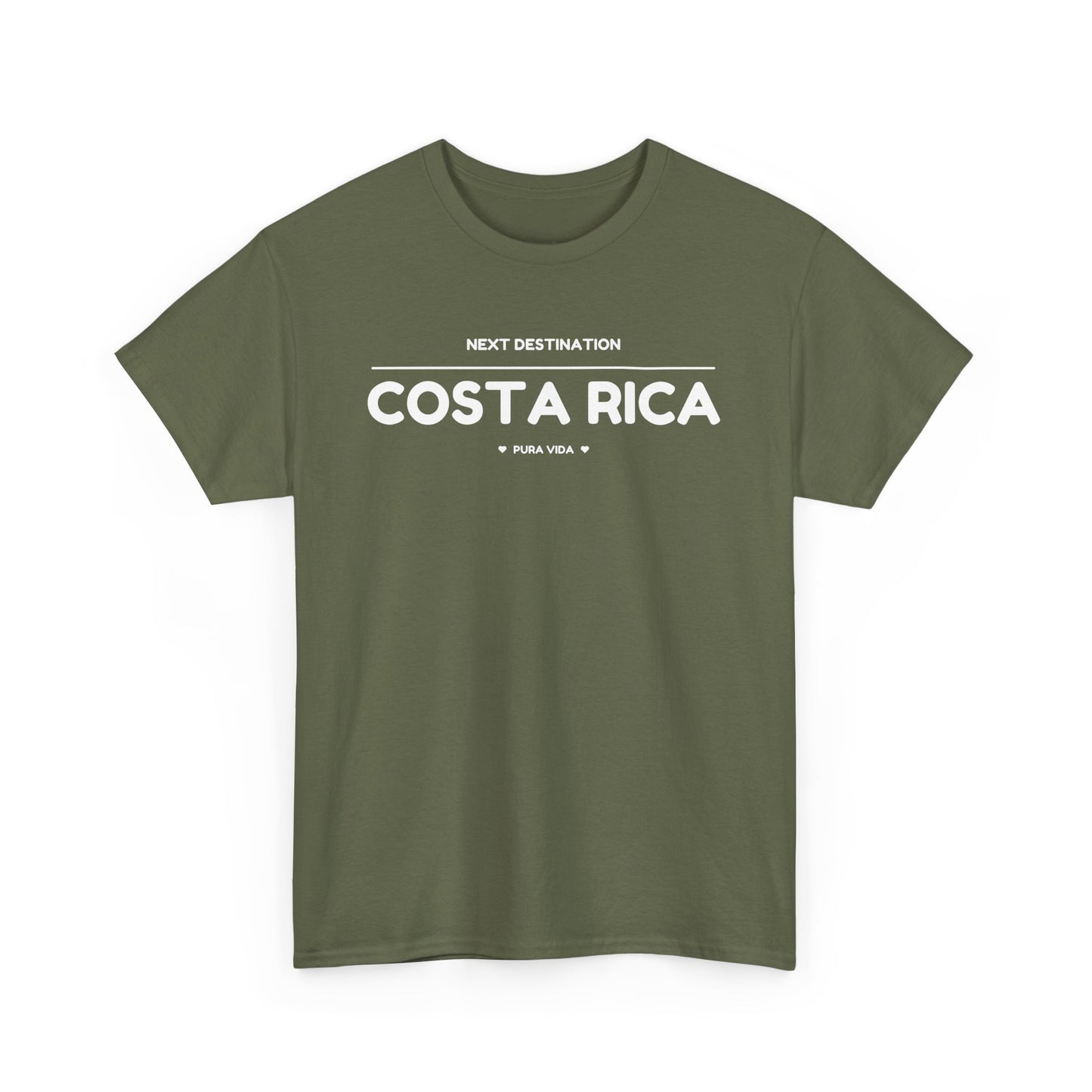 Costa Rica - "Pura Vida" Unisex Cotton T-shirt
