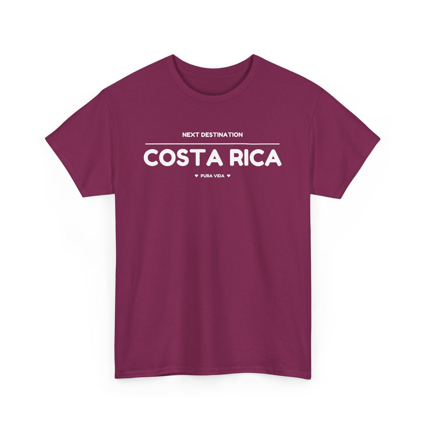 Costa Rica - "Pura Vida" Unisex Cotton T-shirt
