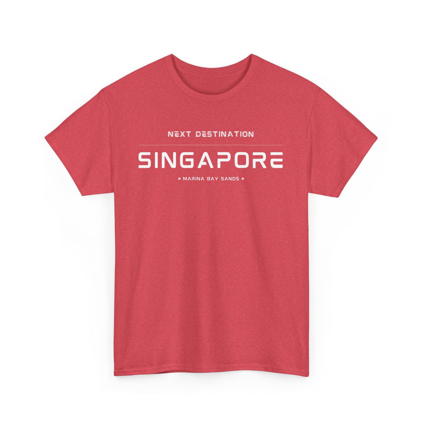 Singapore - "Marina Bay Sands" Unisex Cotton T-shirt