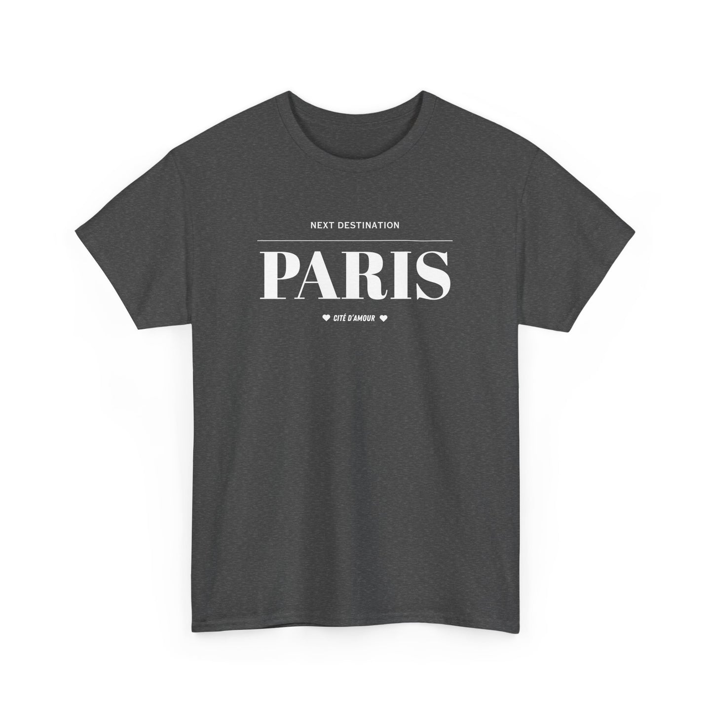 Paris - "Cité D'amour" Unisex Cotton T-shirt