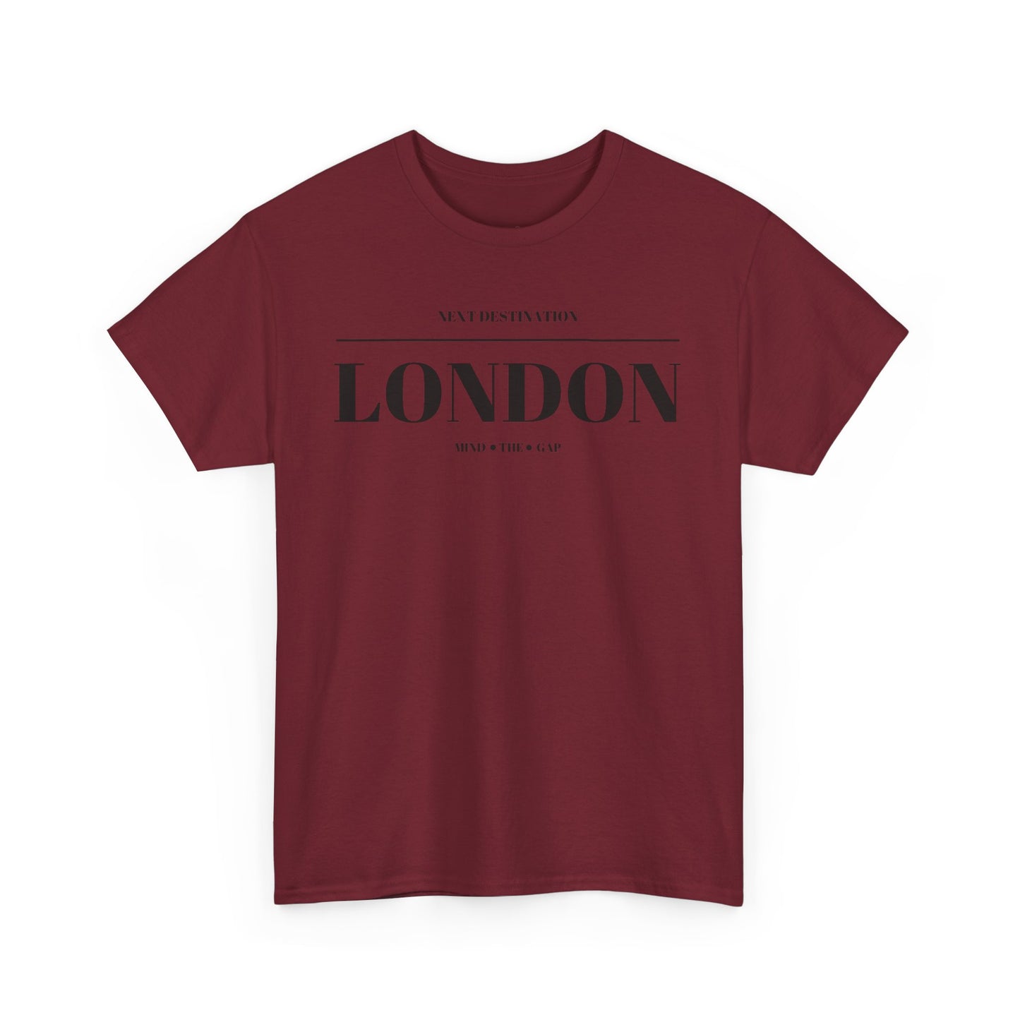 London - "Mind the Gap" Unisex Cotton T-shirt