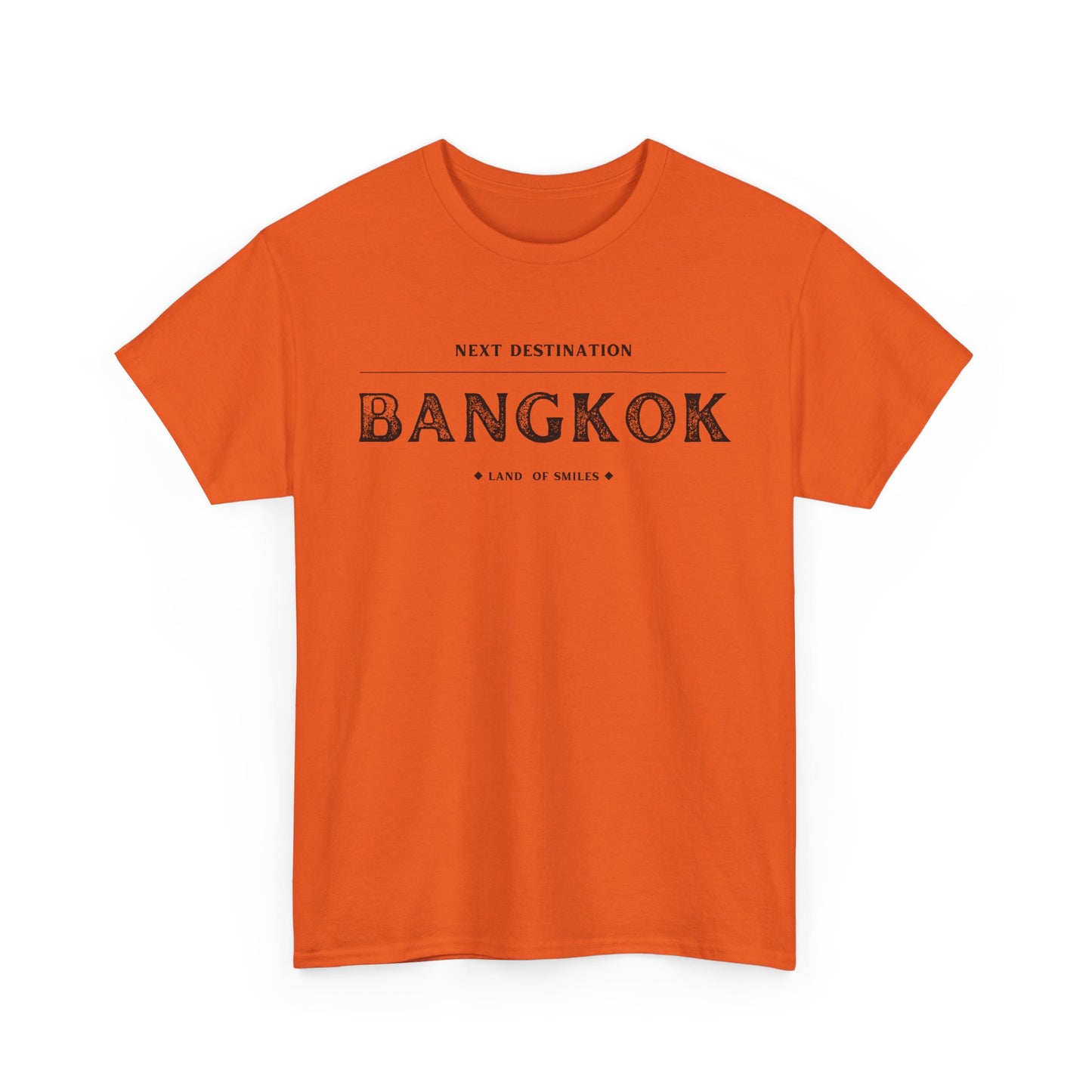Bangkok - "Land of Smiles" Unisex Cotton T-shirt