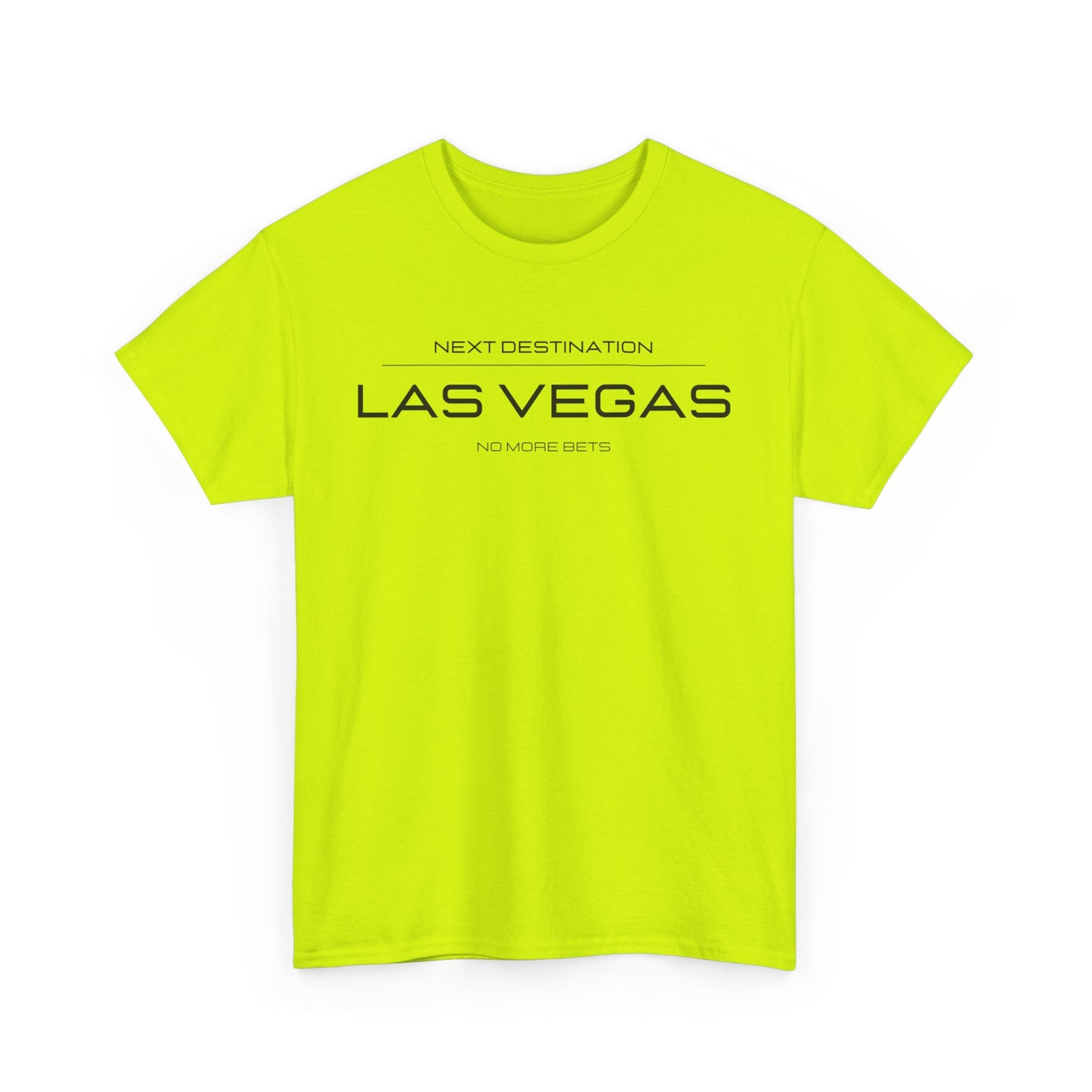 Las Vegas - "No More Bets" Unisex Cotton T-shirt